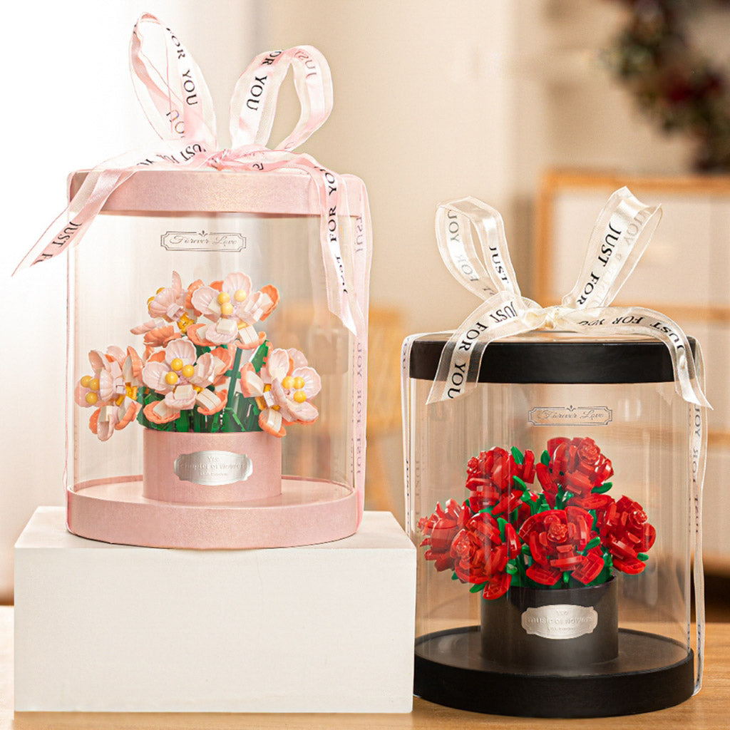 Graceful Bloom - Artificial Flower Puzzle Set