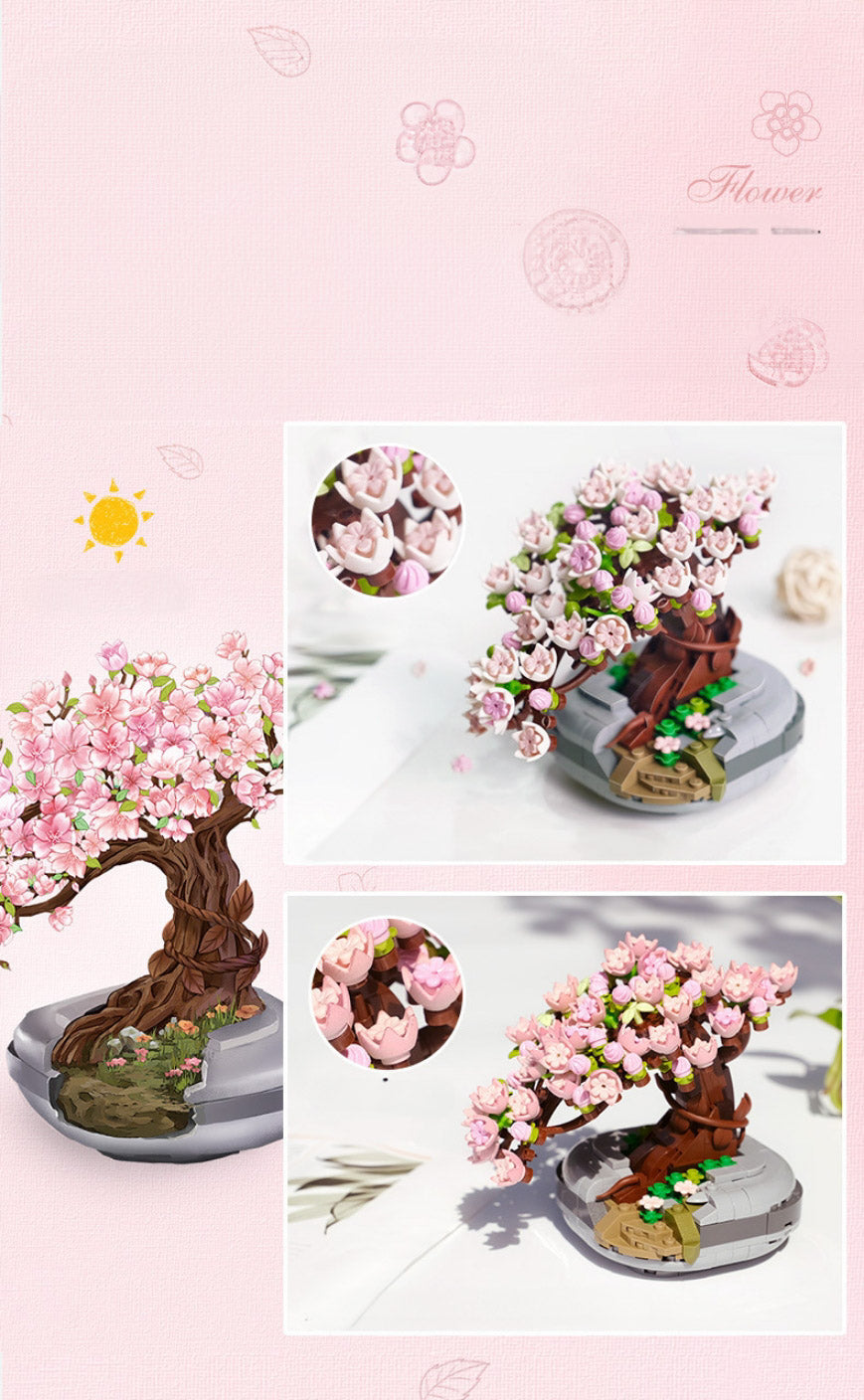 Loz Sakura Tree Puzzle Set